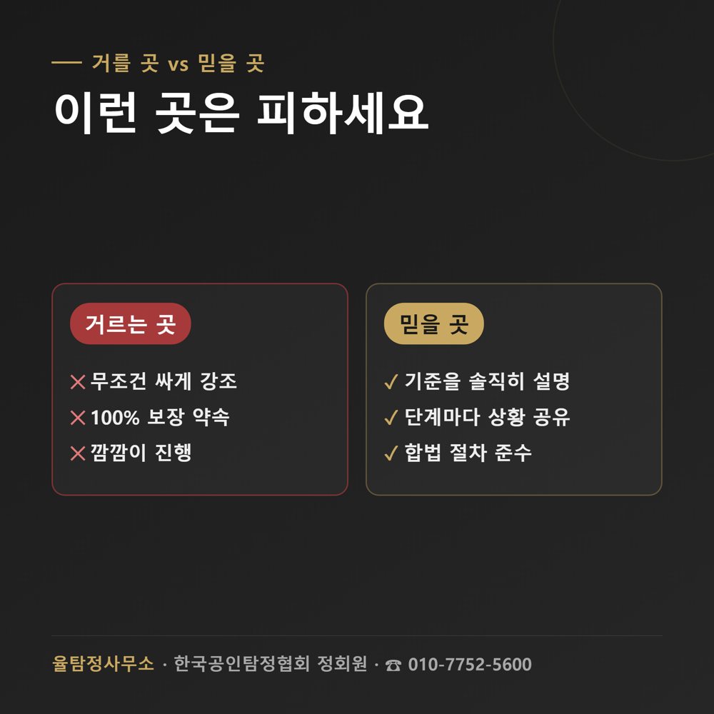 부산흥신소 상담·조사 관련 자료 3